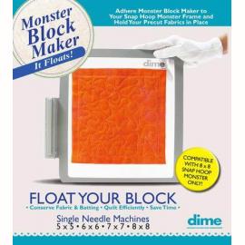 motif : Monster Block Maker quilting familiale